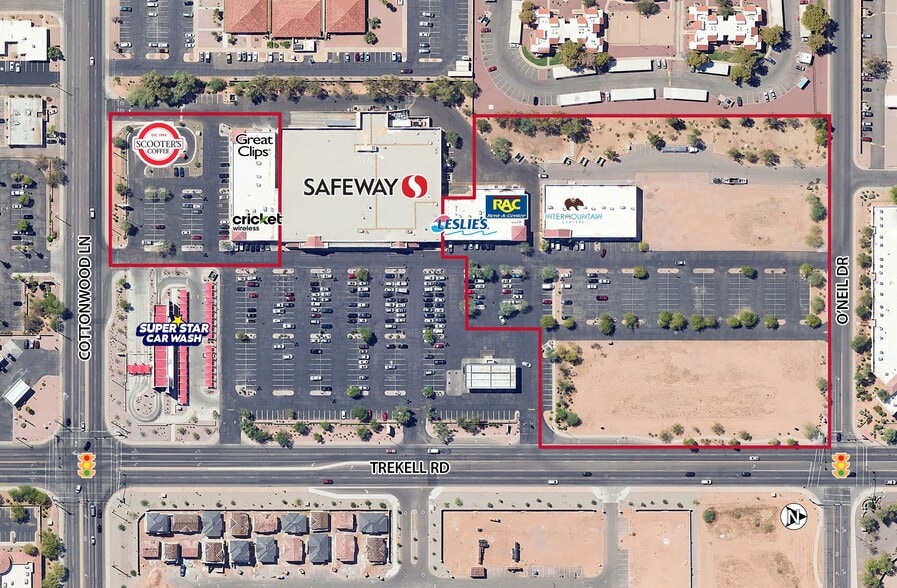 1667 N Trekell Rd, Casa Grande, AZ for lease - Aerial - Image 1 of 3