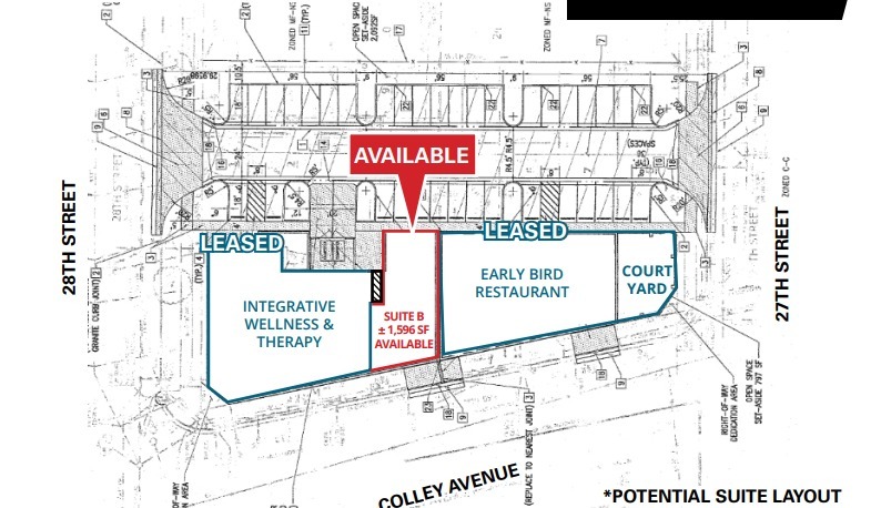 2706-2710 Colley Ave, Norfolk, VA for lease - Floor Plan - Image 3 of 3