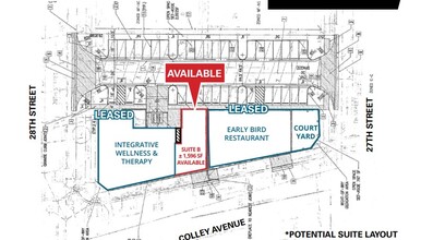 2706-2710 Colley Ave, Norfolk, VA for lease Floor Plan- Image 1 of 1