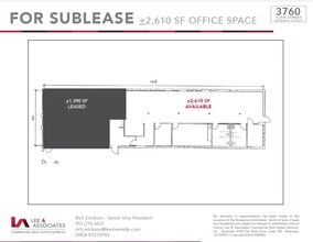 3760 12th St, Riverside, CA for lease Floor Plan- Image 1 of 2