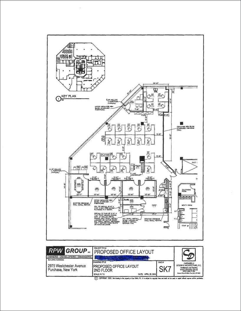 2975 Westchester Ave, Purchase, NY for lease Floor Plan- Image 1 of 1