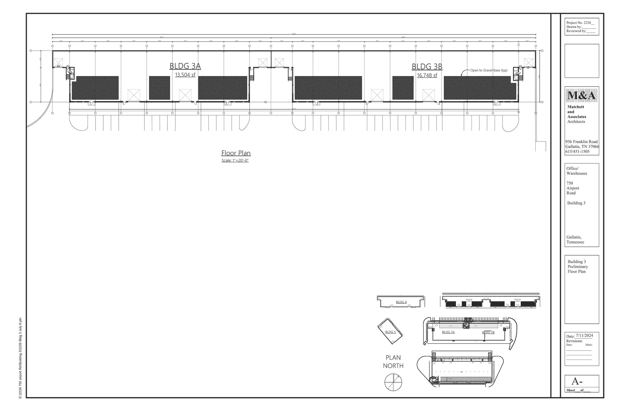 815 Aviation Ln, Gallatin, TN for lease Floor Plan- Image 1 of 1