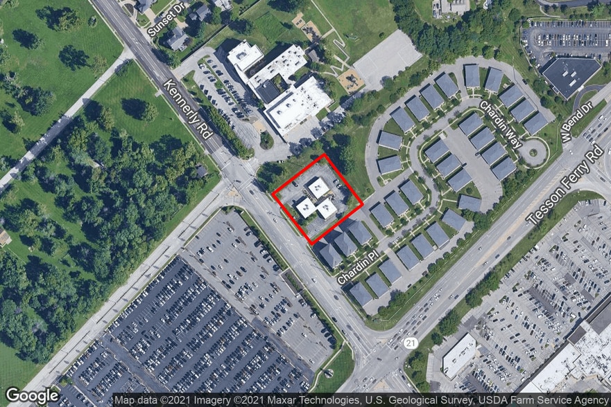 10007 Kennerly Rd, Saint Louis, MO for sale - Aerial - Image 3 of 3