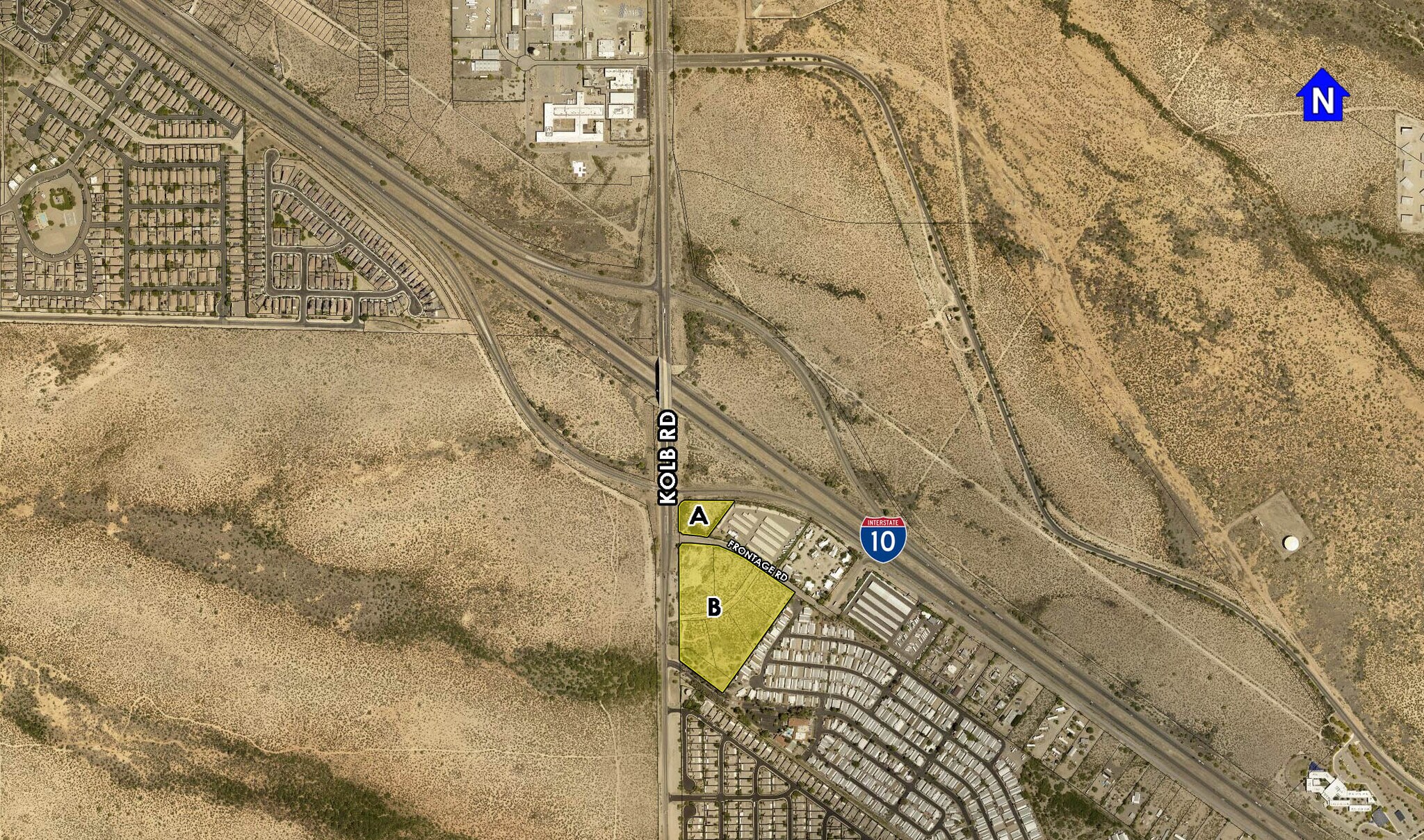 SEC I-10 & Kolb, Tucson, AZ for sale Aerial- Image 1 of 5