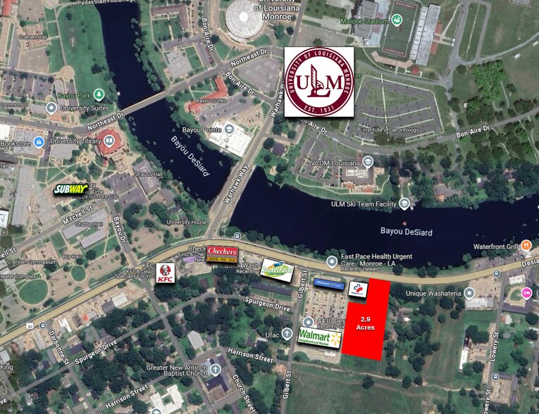 4430 Desiard St, Monroe, LA for lease - Building Photo - Image 2 of 11