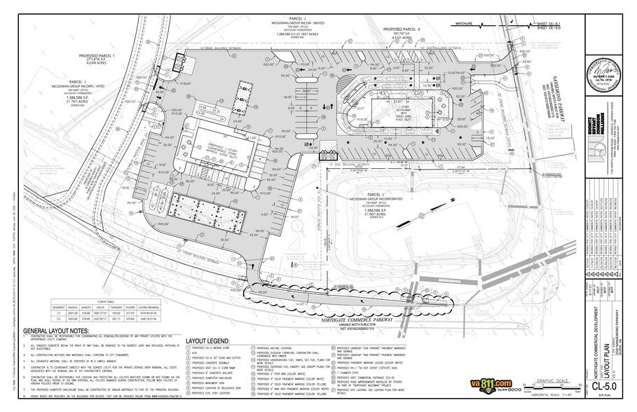 110 Maya Way, Suffolk, VA for lease - Site Plan - Image 2 of 16