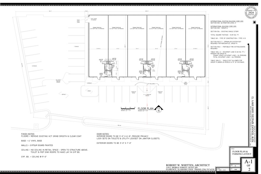 16493 Highway 72, Rogersville, AL for lease - Site Plan - Image 2 of 3