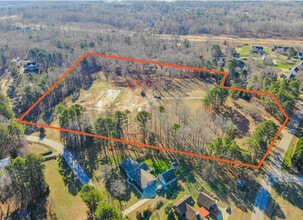 8521 & 8525 Lawdraker, Apex, NC - AERIAL map view