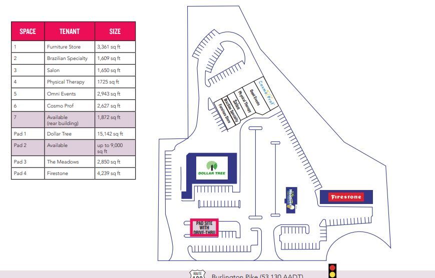 4037 Route 130, Delran, NJ for lease Floor Plan- Image 1 of 1