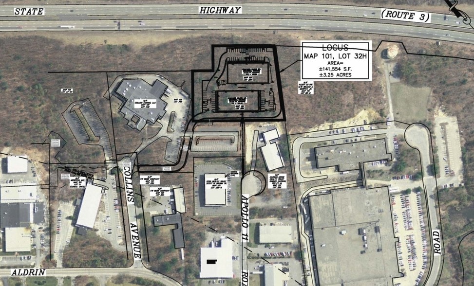 12 Collins Ave, Plymouth, MA for lease - Site Plan - Image 3 of 3
