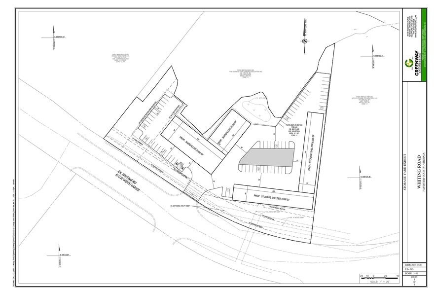 Lot 5 - 17/66 Business park, Marshall, VA for lease - Site Plan - Image 2 of 5