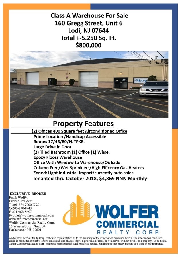 160 Gregg St, Lodi, NJ 07644