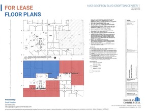 1655 Crofton Blvd, Crofton, MD for lease Floor Plan- Image 1 of 2