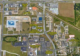 316 St Lukes Dr, Montgomery, AL - AERIAL map view