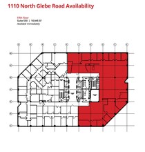 1110 N Glebe Rd, Arlington, VA for lease Floor Plan- Image 1 of 1