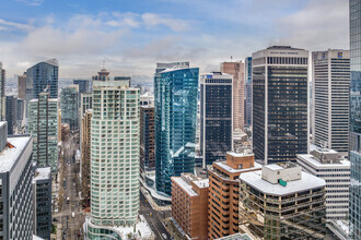 1090 W Pender St, Vancouver, BC - AERIAL  map view