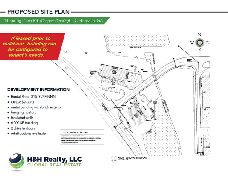 14 Spring Place NE rd, Cartersville, GA for lease - Building Photo - Image 3 of 3