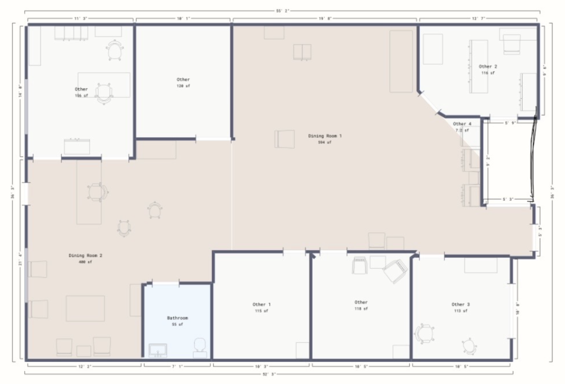 151 N Ridge Rd, Wichita, KS for lease Floor Plan- Image 1 of 2