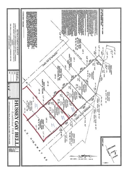 605 US Highway 80 W, Savannah, GA for sale - Plat Map - Image 3 of 19