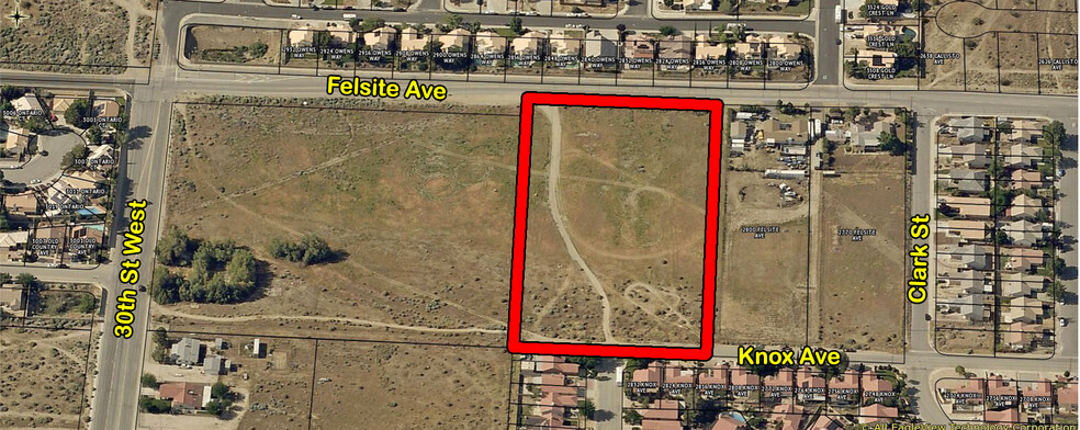 2830 Felsite Ave, Rosamond, CA for sale - Aerial - Image 1 of 3