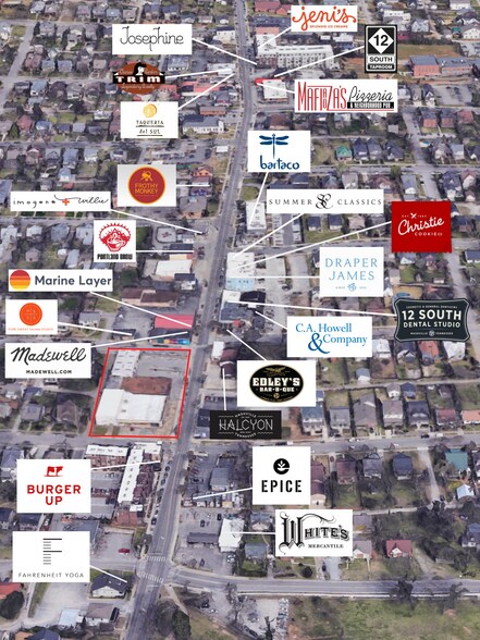 12 South Nashville Map 2809 12Th Ave S, Nashville, Tn 37204 | Loopnet