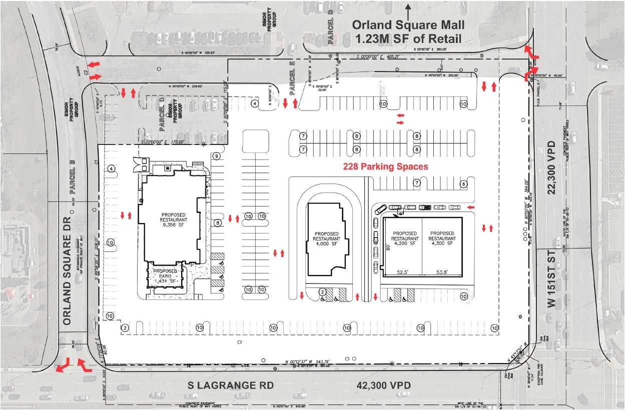 45 Orland Square Dr, Orland Park, IL, 60462 - Retail Space For Lease ...