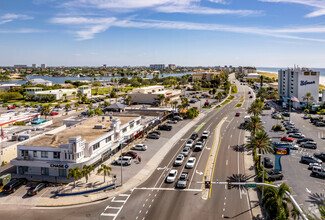 10681 Gulf Blvd, Treasure Island, FL - aerial  map view