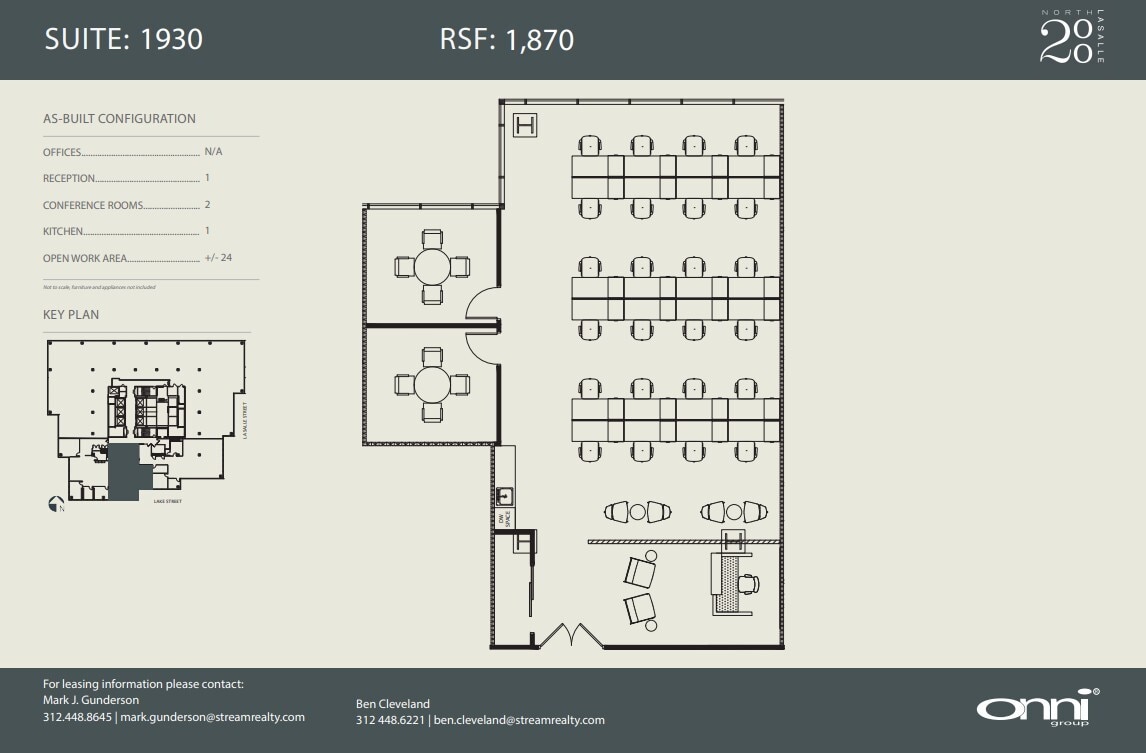 200 N LaSalle St, Chicago, IL for lease Floor Plan- Image 1 of 1