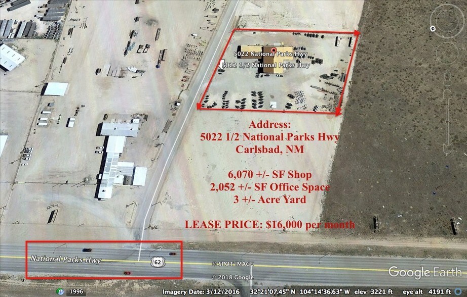 5022 1/2 National Parks Hwy, Carlsbad, NM for sale - Primary Photo - Image 1 of 1