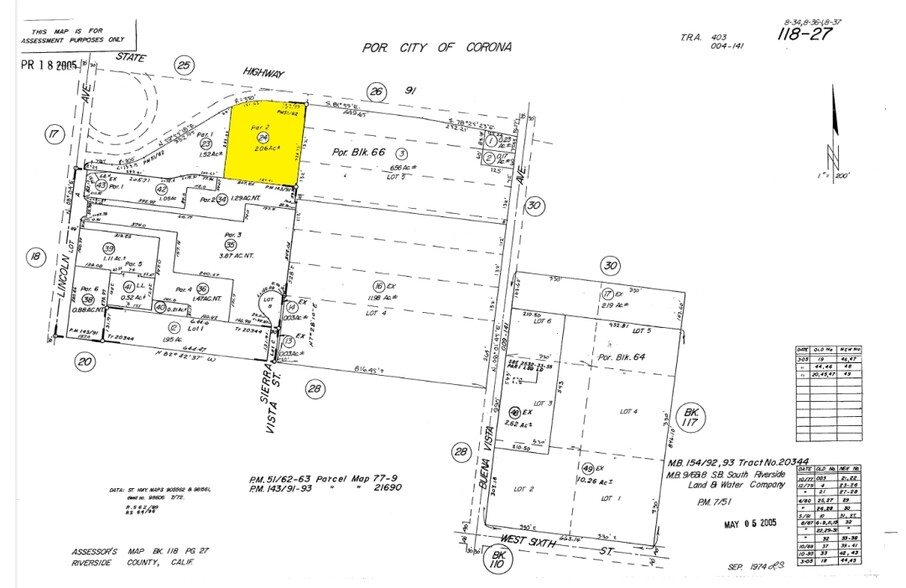 NEQ W. 2nd St. & S. Lincoln Ave Lincoln Ave., Corona, CA for lease - Building Photo - Image 2 of 2