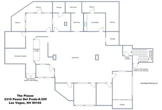 2310 Paseo Del Prado, Las Vegas, NV for lease Floor Plan- Image 1 of 1