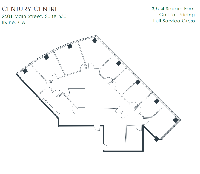 2601-2603 Main St, Irvine, CA for lease Floor Plan- Image 1 of 1