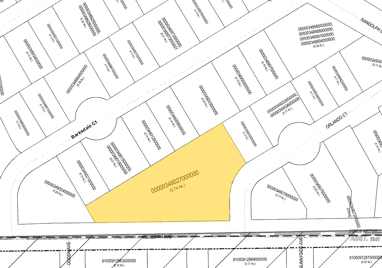 4207 Meredith St, Dallas, TX for sale Plat Map- Image 1 of 1