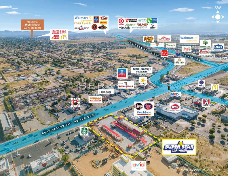 14812 Bear Valley Rd, Victorville, CA 92395 Super Star Car Wash