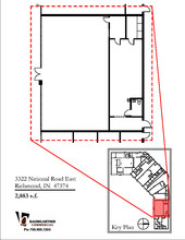 3300-3326 E Main St, Richmond, IN for lease Floor Plan- Image 1 of 1