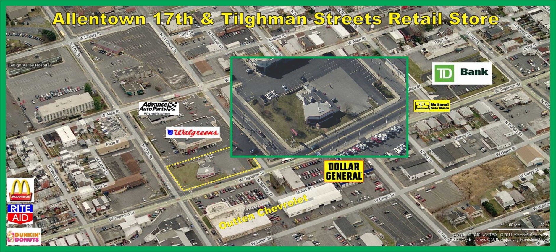 1708 W Tilghman St, Allentown, PA 18104 Retail for Sale