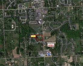 21411 Pontiac Trl, South Lyon, MI - Aerial  map view