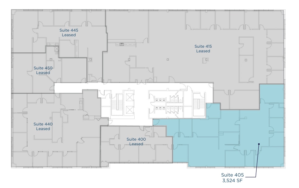 6100 Rockside Woods Blvd, Independence, OH for lease Floor Plan- Image 1 of 1
