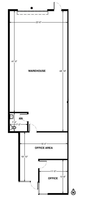 6380 S Valley View Blvd, Las Vegas, NV for lease Floor Plan- Image 1 of 1