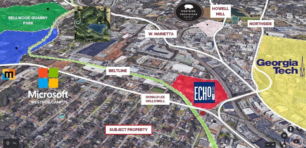 688 Donald Lee Hollowell Pkwy NW, Atlanta, GA for lease - Building Photo - Image 3 of 4