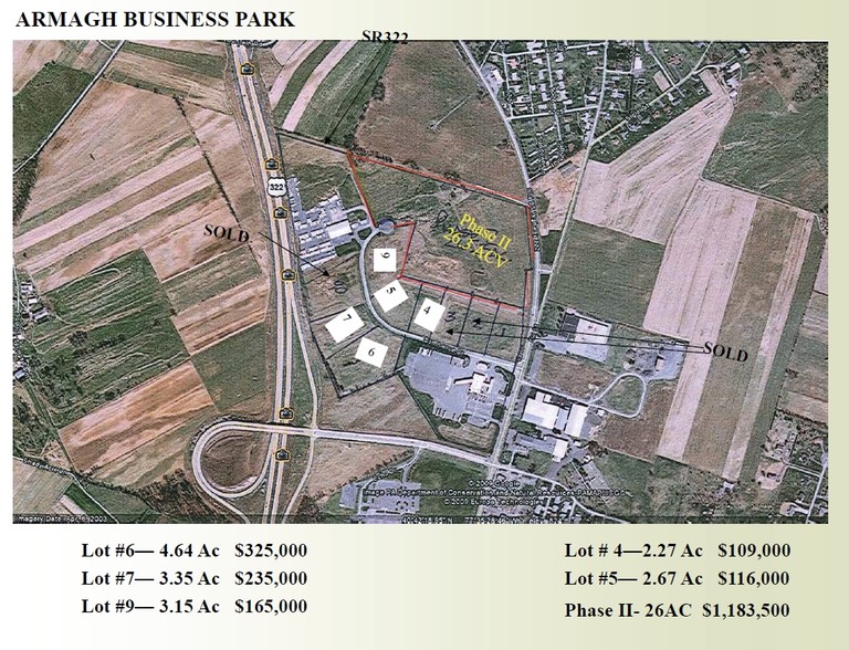 65 Commerce Dr, Milroy, PA for lease - Plat Map - Image 2 of 4