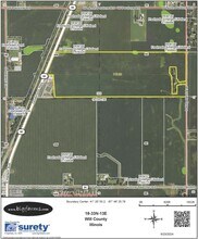 S Ridgeland Avenue, Peotone, IL - AERIAL map view
