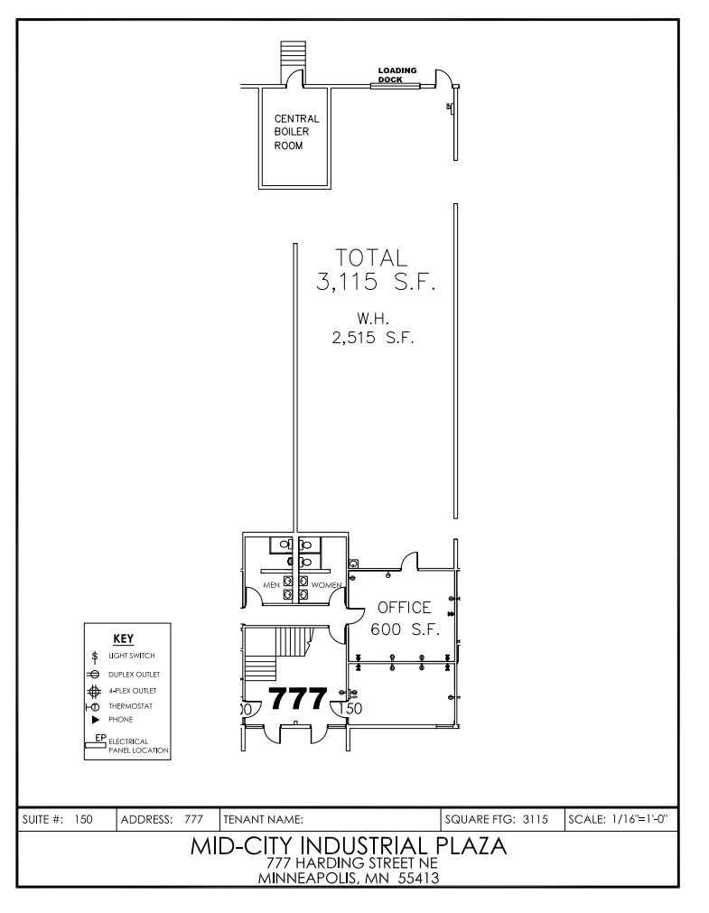 771-783 NE Harding St, Minneapolis, MN for lease Floor Plan- Image 1 of 1