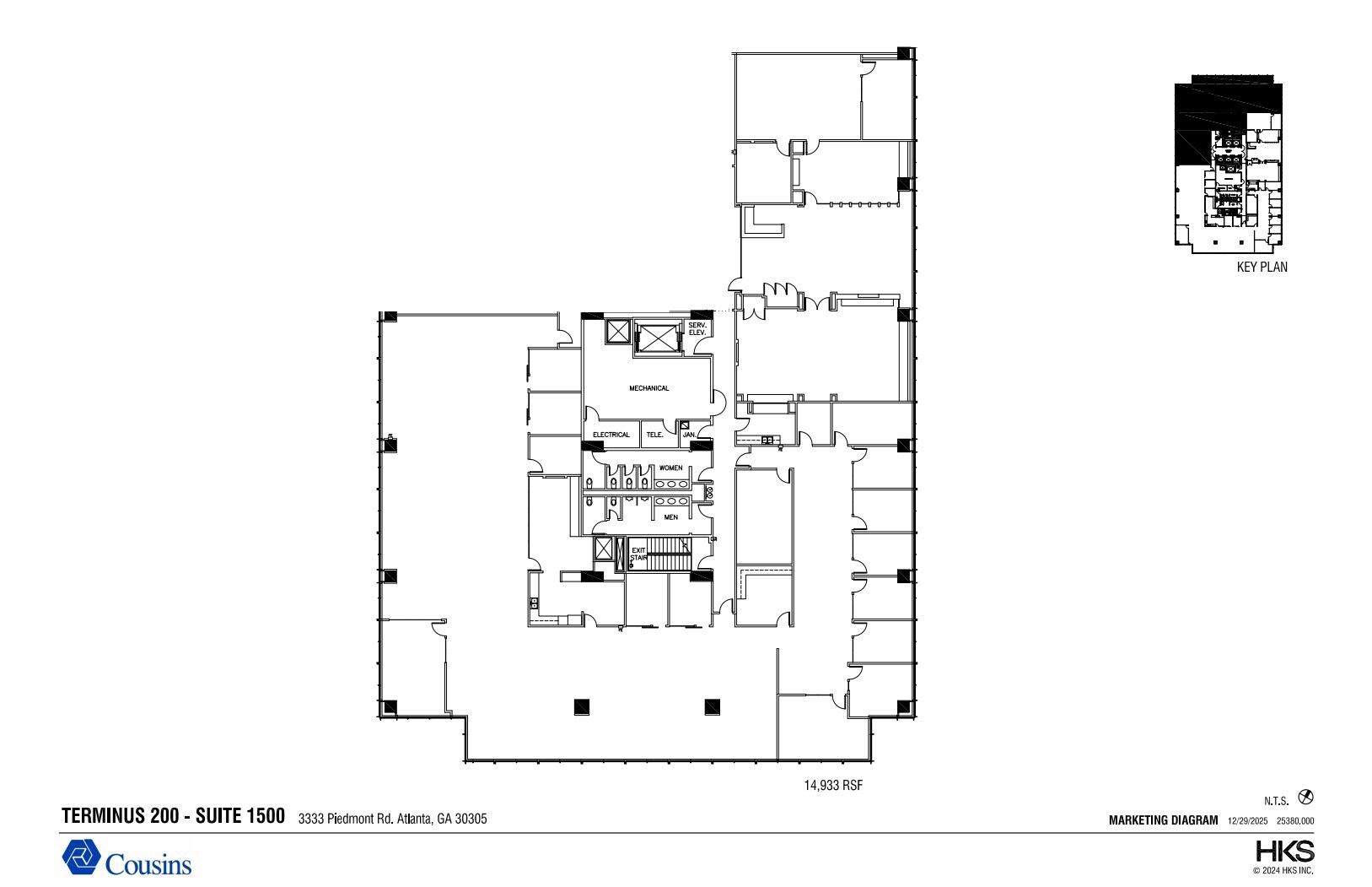 3280 Peachtree Rd, Atlanta, GA for lease Floor Plan- Image 1 of 1