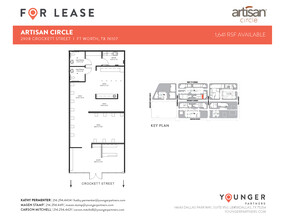 2973 W 7th St, Fort Worth, TX for lease Floor Plan- Image 1 of 6