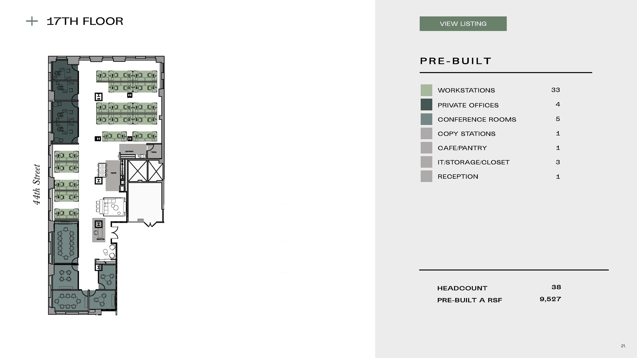 530 Fifth Ave, New York, NY for lease Floor Plan- Image 1 of 1