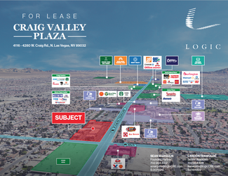 More details for 4116-4280 W Craig Rd, North Las Vegas, NV - Retail for Lease