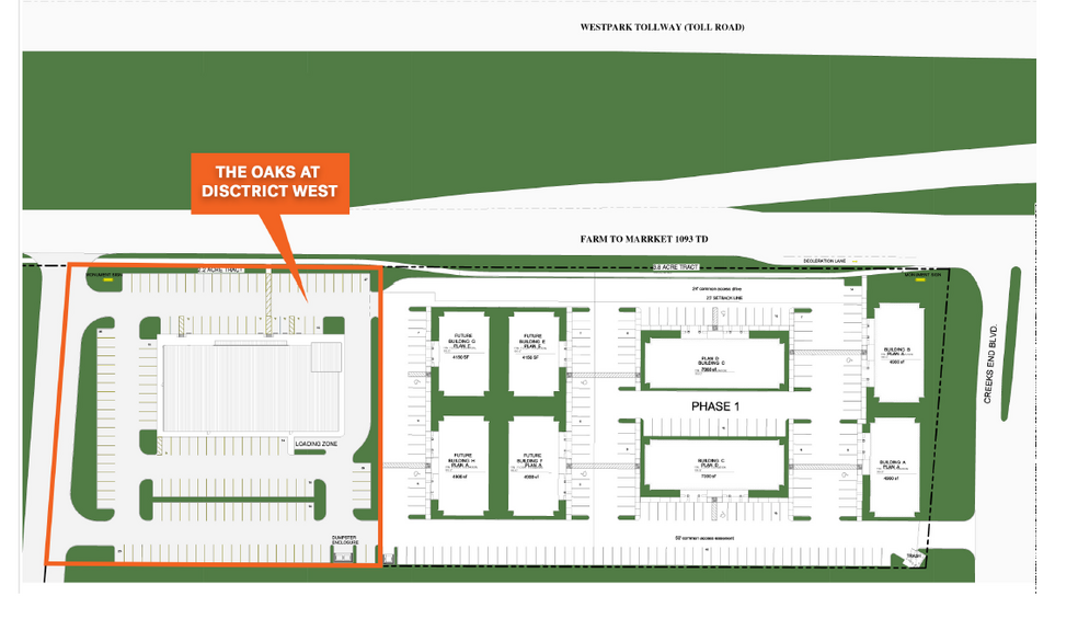 21617 FM 1093 Rd, Richmond, TX for lease - Site Plan - Image 2 of 2