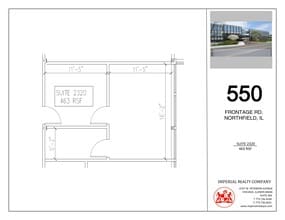 540-550 W Frontage Rd, Northfield, IL for lease Site Plan- Image 1 of 2