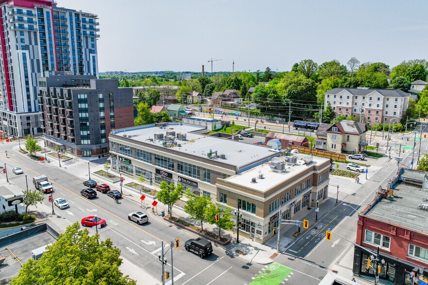 387 King, Kitchener, ON for lease - Aerial - Image 2 of 4